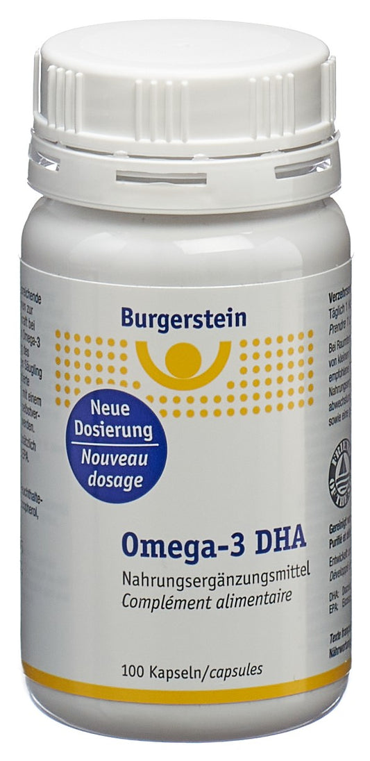 BURGERSTEIN Omega-3 DHA Weichkaps