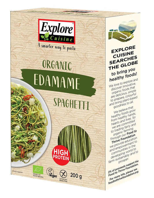 EXPLORE CUISINE Spaghetti Edamamebohnen Bio