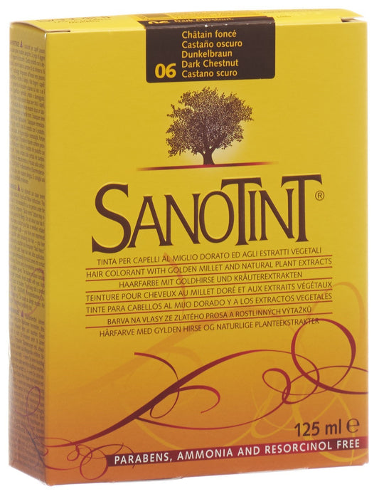 SANOTINT Haarfarbe 06 dunkelbraun