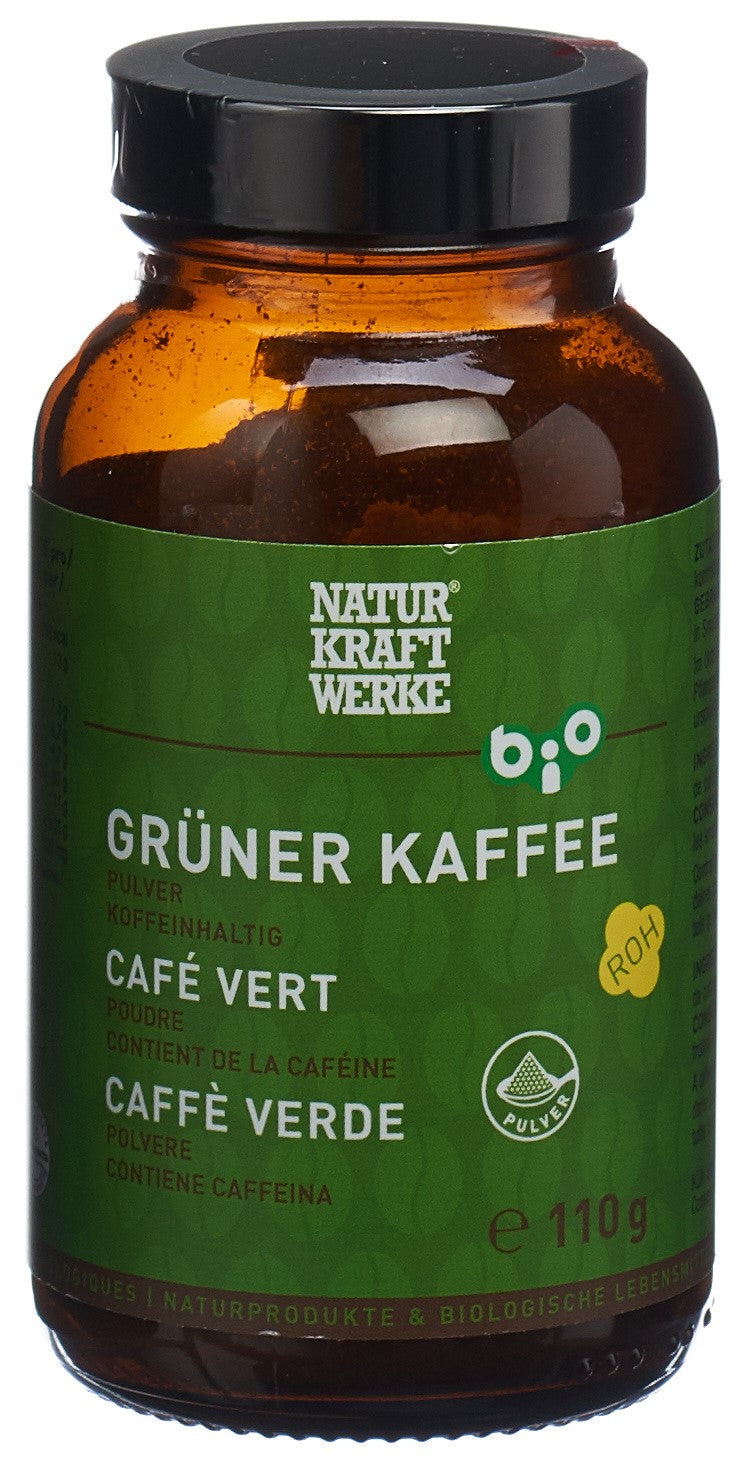 NATURKRAFTWERKE Grüner Kaffee Pulver Bio