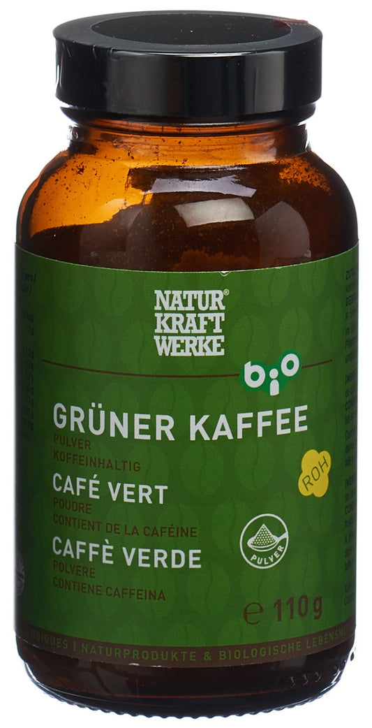 NATURKRAFTWERKE Grüner Kaffee Pulver Bio