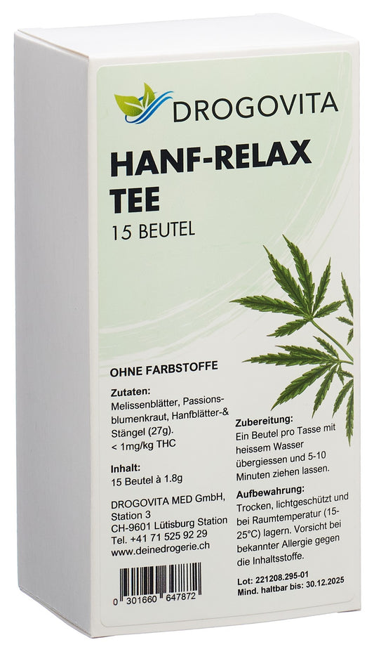 DROGOVITA Hanf-Relax Tee