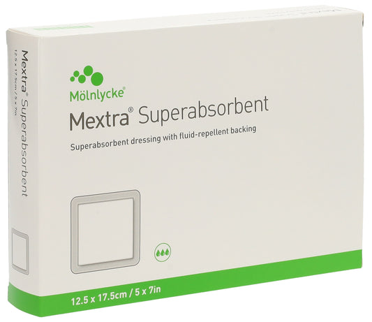 MEXTRA Superabsorbent 12.5x17.5 cm