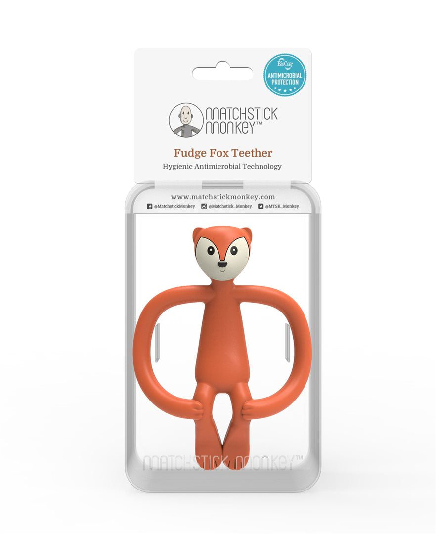 MATCHSTICK MONKEY Teether Fudge Fox