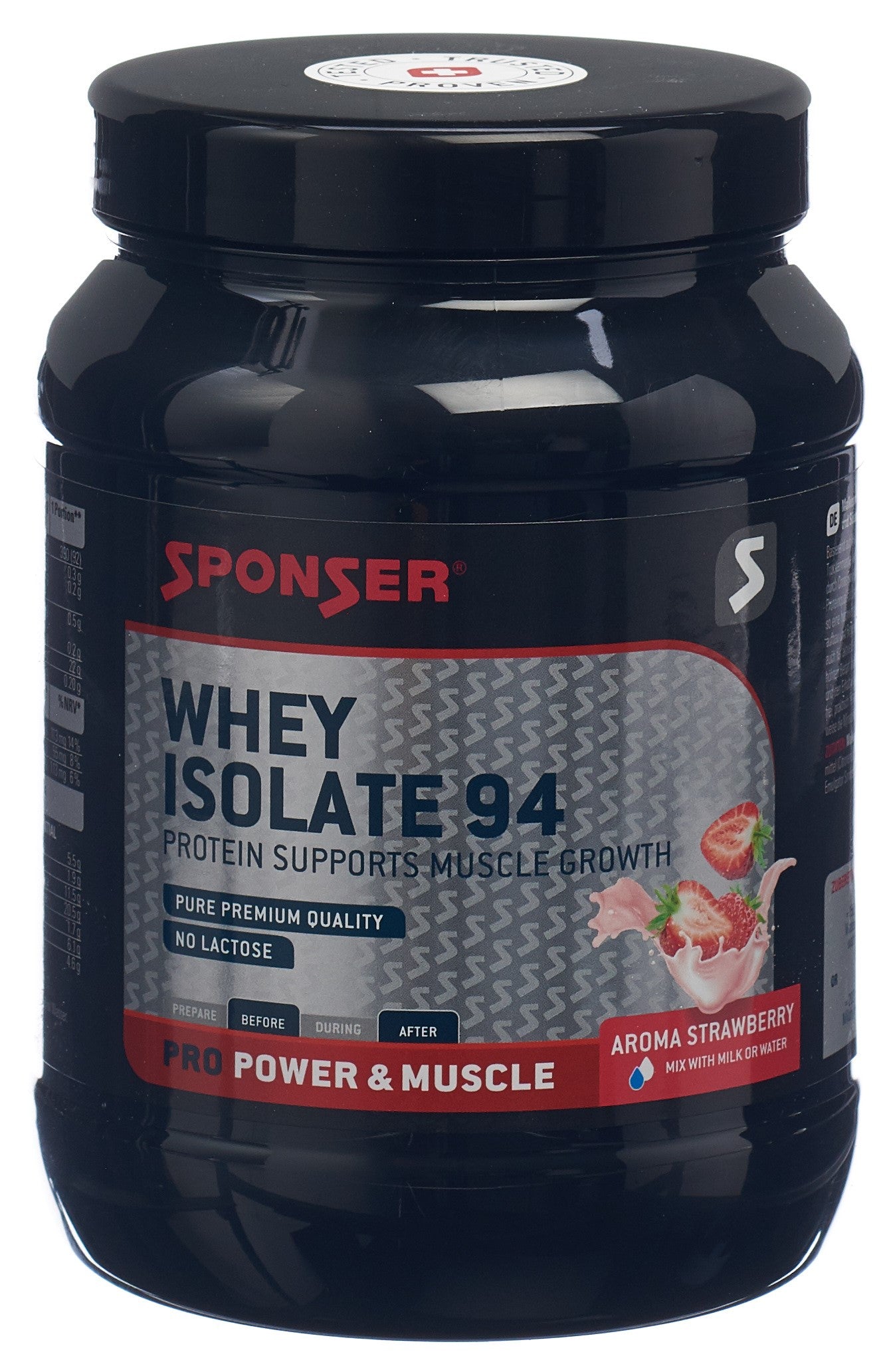 SPONSER Whey Isolate 94 Strawberry