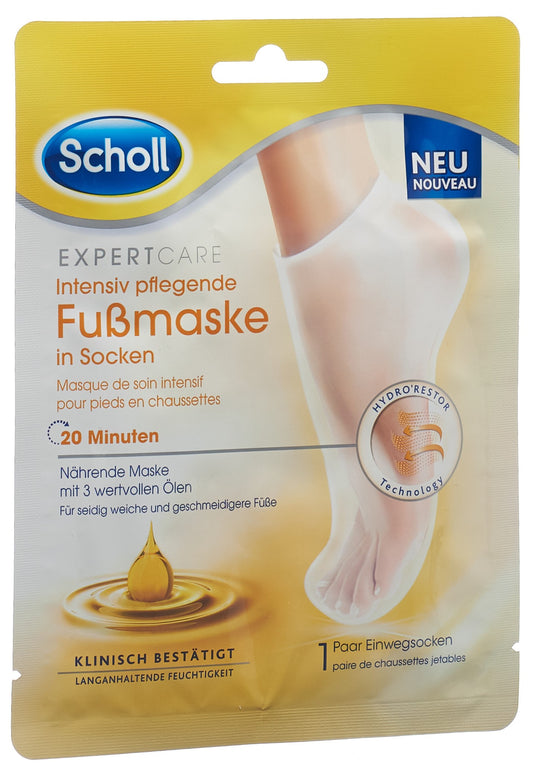 SCHOLL Intensiv pfleg Fussmaske 3-fach Ölkom
