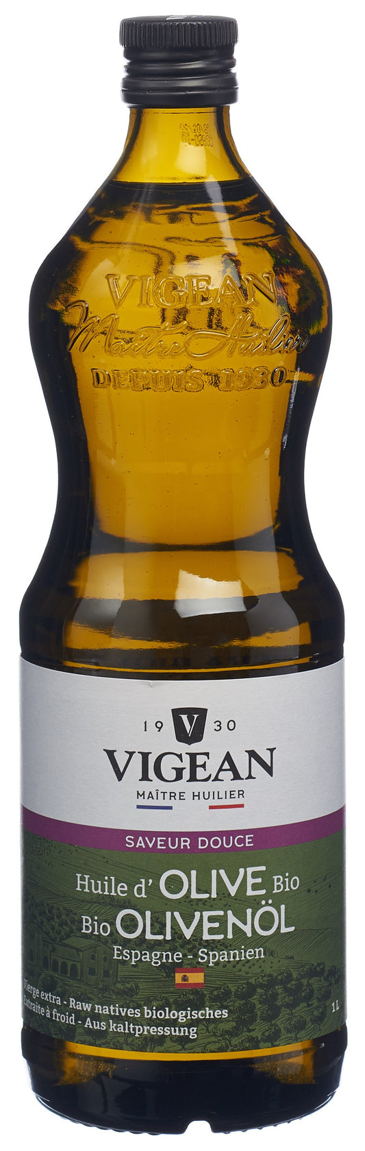 VIGEAN Huile d'Olive douce Espagne