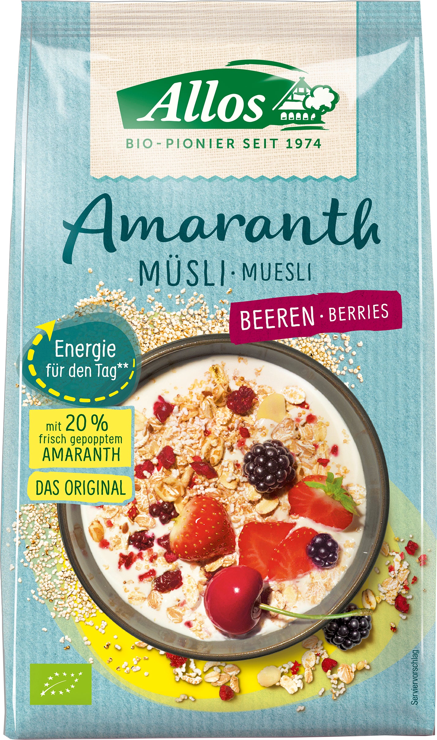 ALLOS Amaranth Müsli Beeren