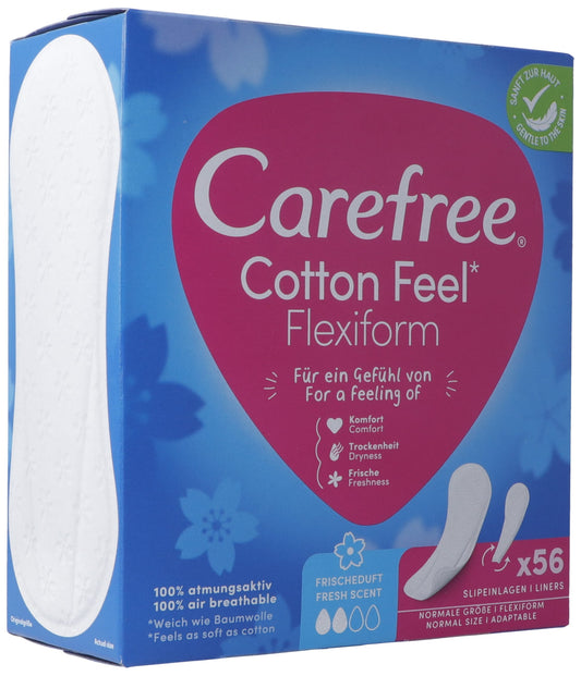 CAREFREE Cotton Feel Flexiform Fresh