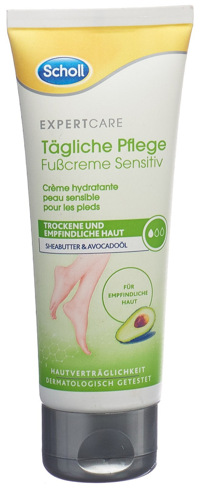 SCHOLL Tägliche Pflege Fusscreme Sensitiv