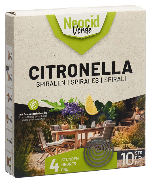 NEOCID VERDE Citronella Spiralen