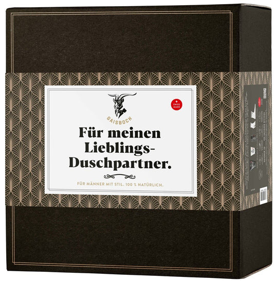 GAISBOCK Geschenkset Lieblings-Duschpartner