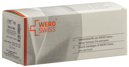 WERO SWISS Fix El Gazebinde 4mx2cm weiss