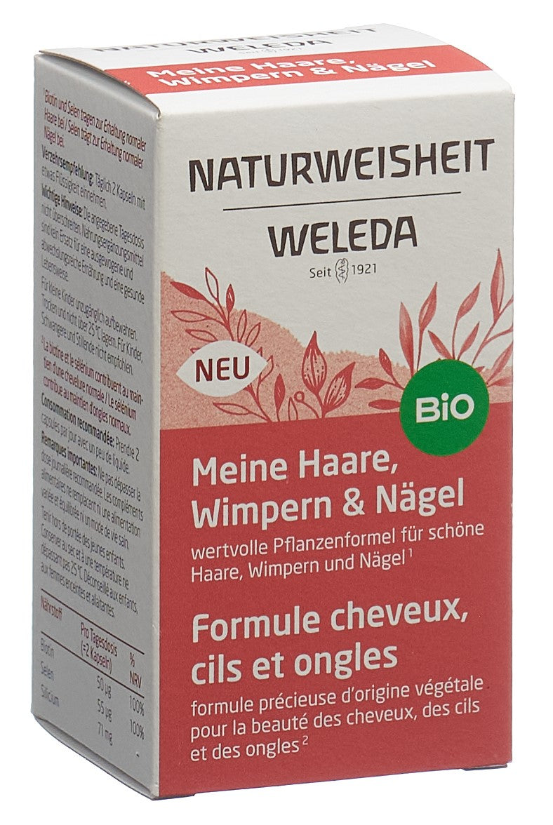WELEDA NATURWEISHEIT Haare Wimpern Näg
