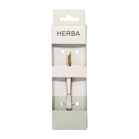 HERBA Pinzette 9cm schräg