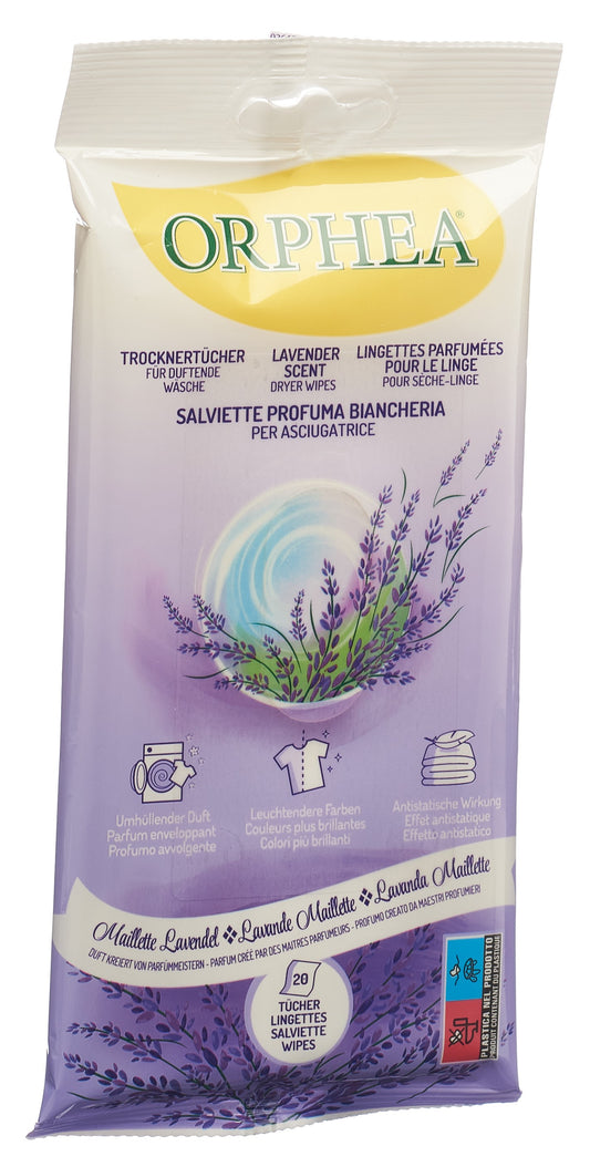 ORPHEA Trocknertücher Lavendelduft