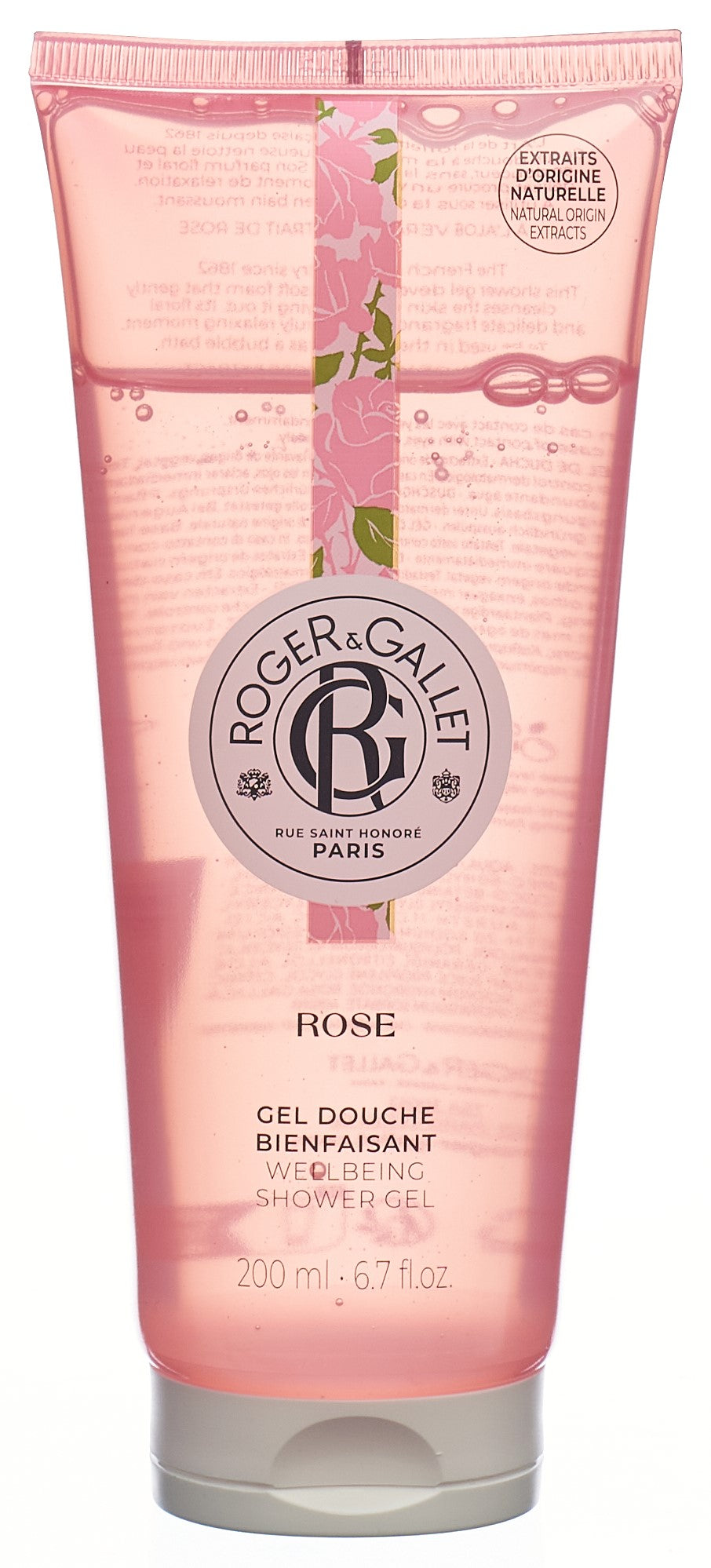 ROGER GALLET ROSE Gel Douche (re)