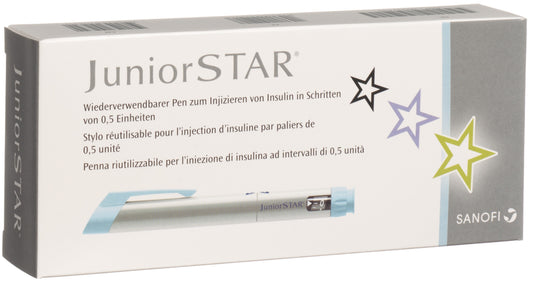 JUNIORSTAR Lantus/Apidra/Insuman Insulinpen silber