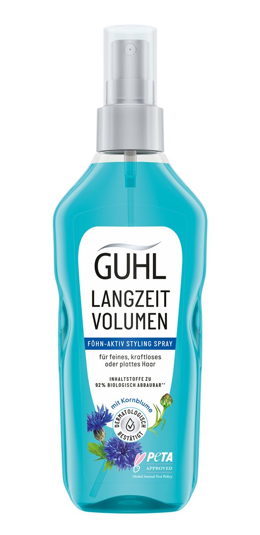 GUHL Langzeit Vol Styling Spray Föhn-Aktiv