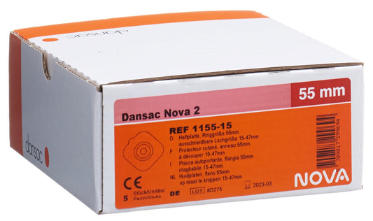 DANSAC NOVA 2 Basisplatte 55mm 15-47mm