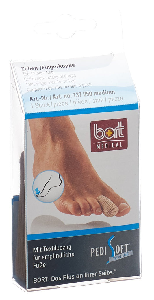 BORT PEDISOFT Texline Zehen/Fingerkappe M