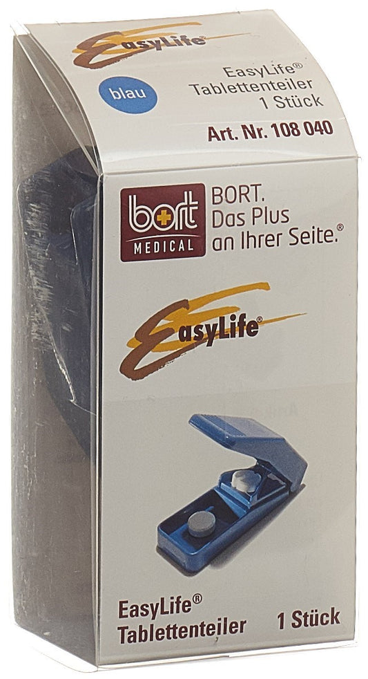 BORT EASYLIFE Tablettenteiler blau