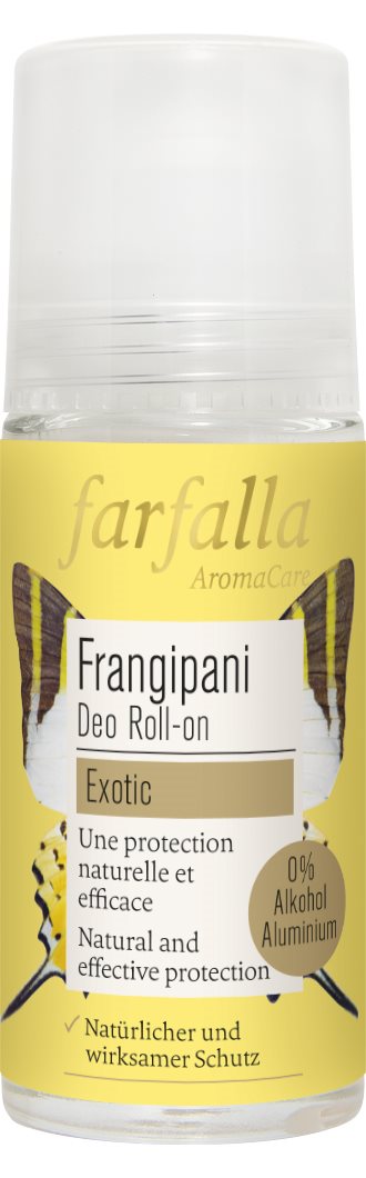 FARFALLA Blumig Deo Roll-on Frangipani