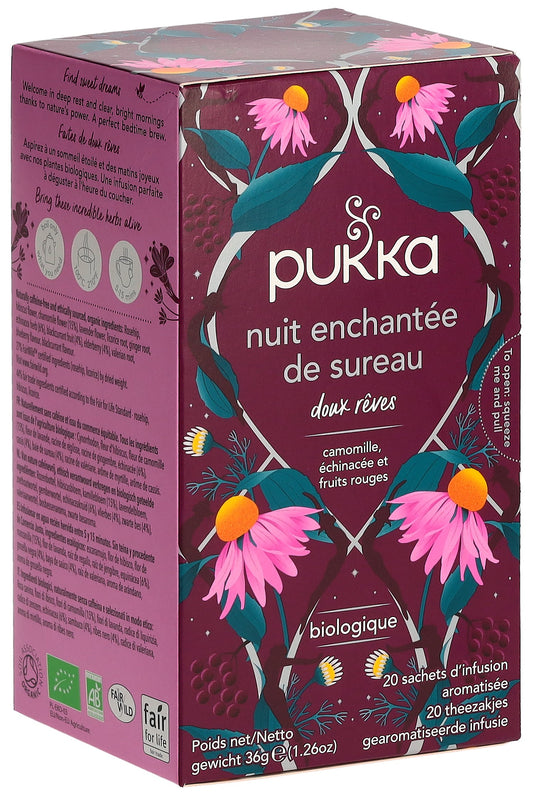 PUKKA Nuit enchantée sureau Tee Bio FR/EN