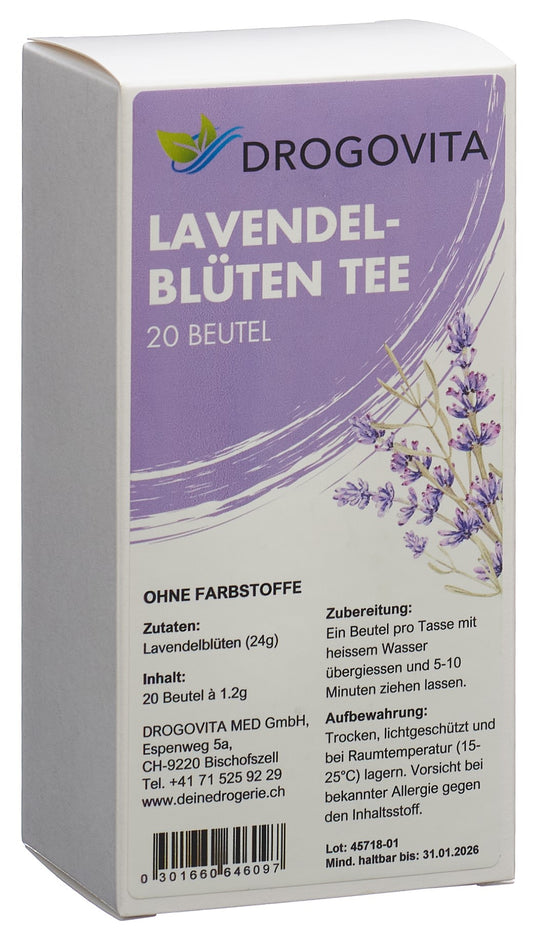 DROGOVITA Lavendel Tee