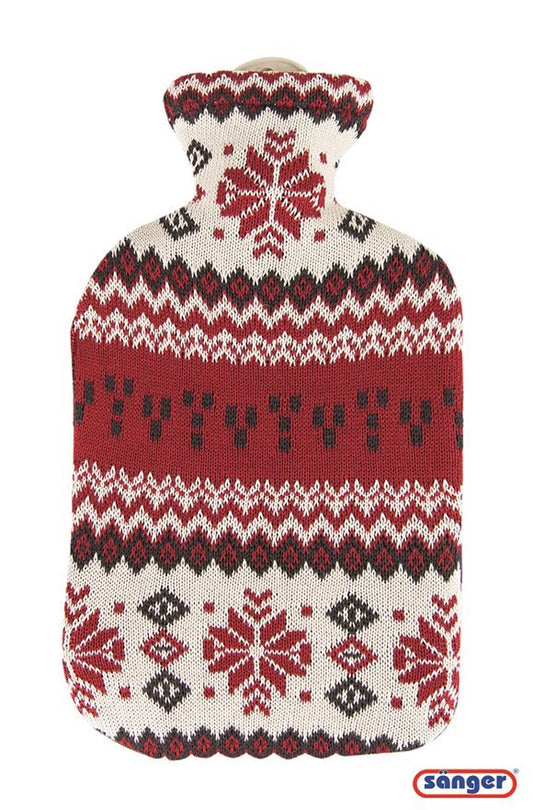 SÄNGER Wärmflasche Naturkau Strickb 2l Nordstern