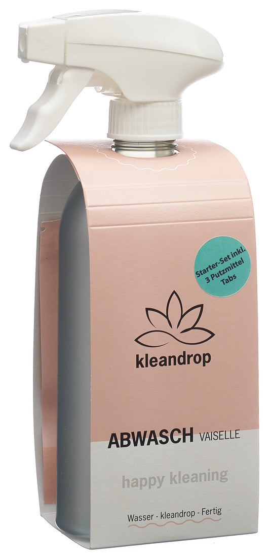 KLEANDROP Abwaschreiniger Starter Set