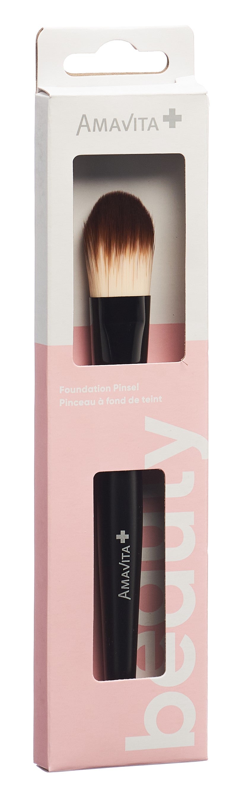 AMAVITA Beauty Foundation Pinsel ov flach 100% veg