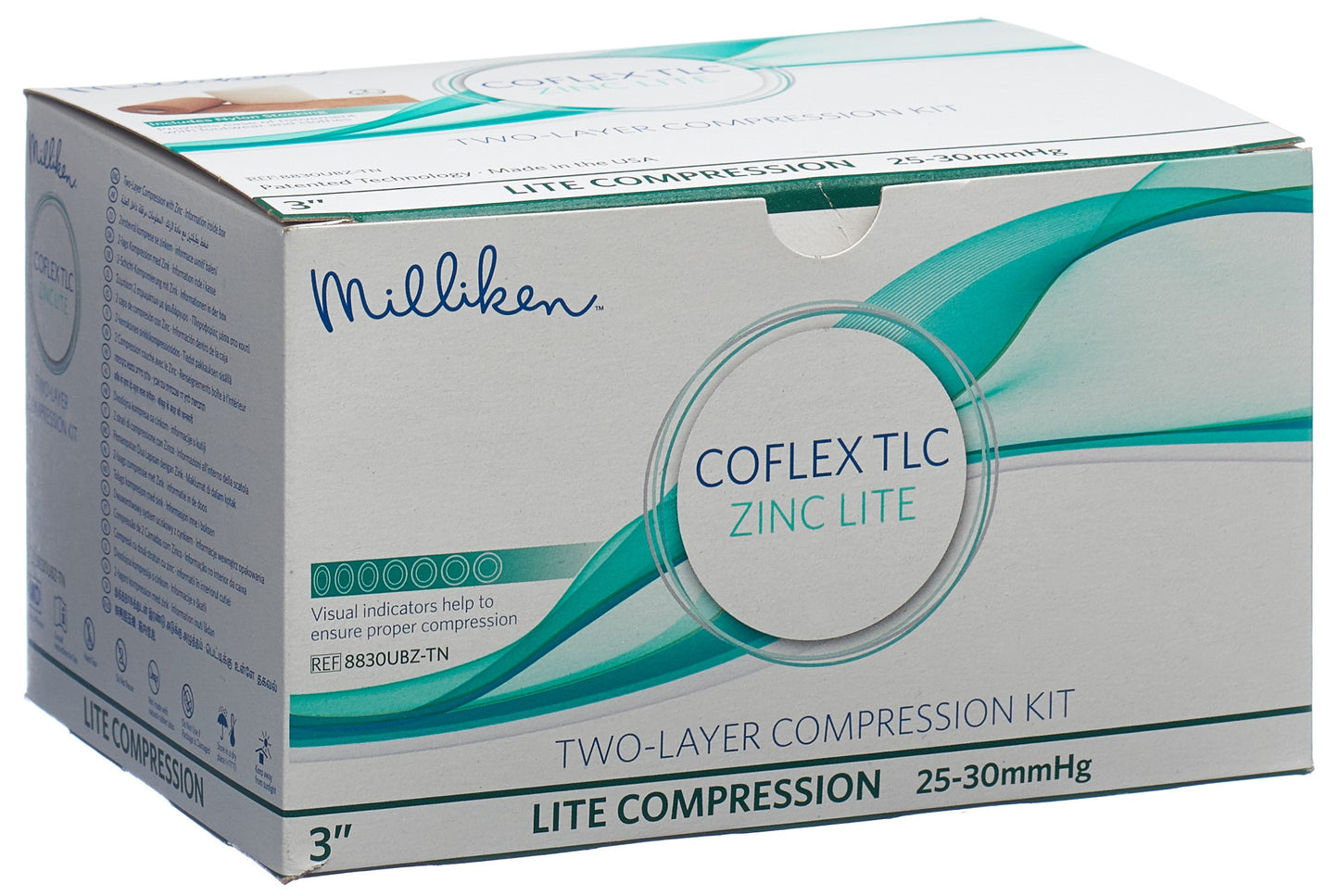 COFLEX Compress-Kit TLC Zink Lite 7.62cm 25-30mmHG