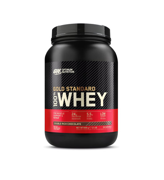 OPTIMUM 100% Whey Gold Std Choco Dbl Ri 2lb