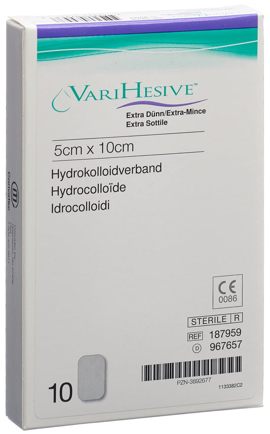 VARIHESIVE Verband 5x10cm extra dünn