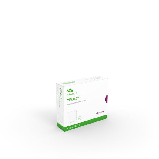 MEPILEX Schaumverband Safetac 5x5cm Si neu
