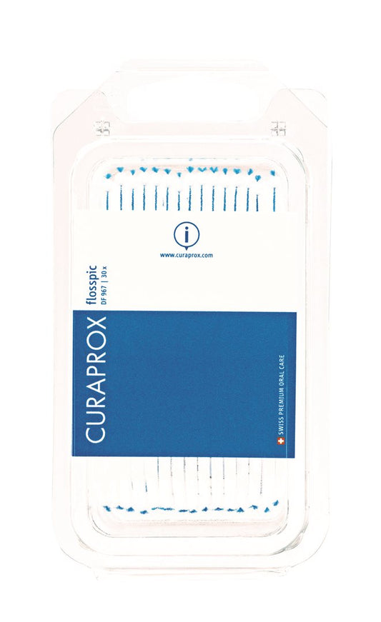 CURAPROX DF 967 Flosspic Zahnstocher Seide