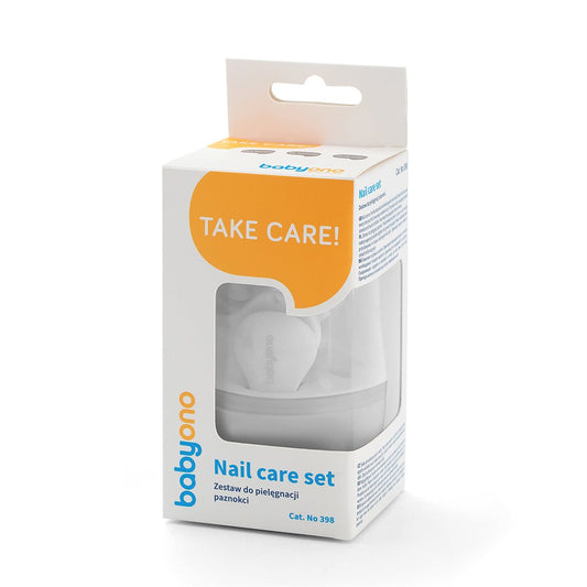 BABYONO Nagelset Schere Feile Knipser gr