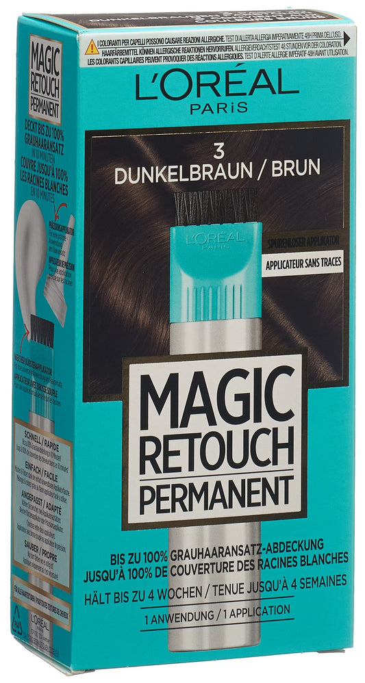 MAGIC RETOUCH Permanent 3 dunkelbraun