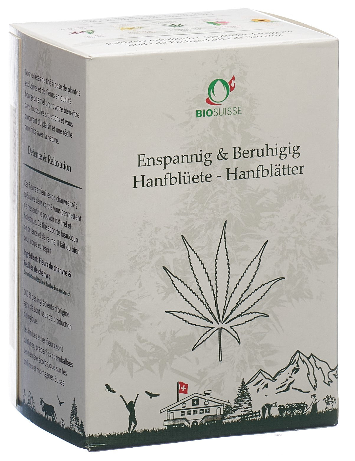 HERBA BIO SUISSE Entsp Beruhig Tee Hanf