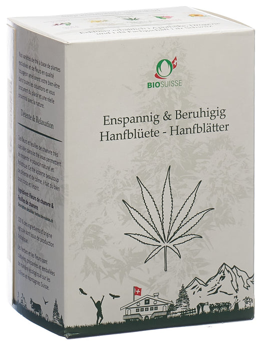 HERBA BIO SUISSE Entsp Beruhig Tee Hanf