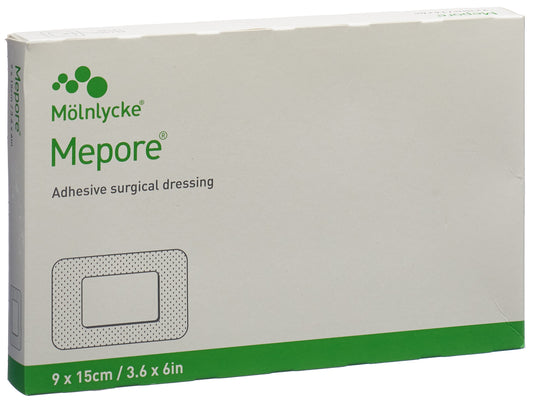 MEPORE Wundverband 15x9cm Wundki 10x5cm (n)