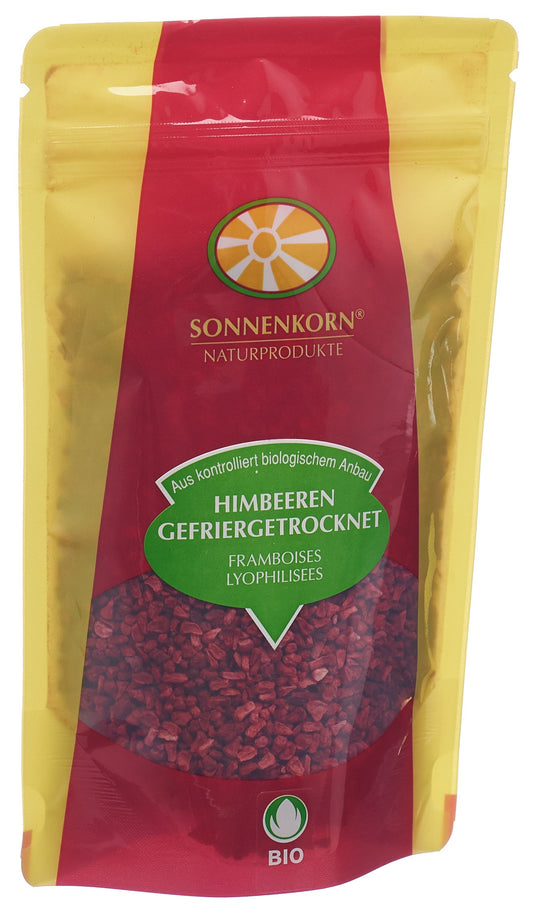 SONNENKORN Himbeeren gefriergetrock Bio Knosp