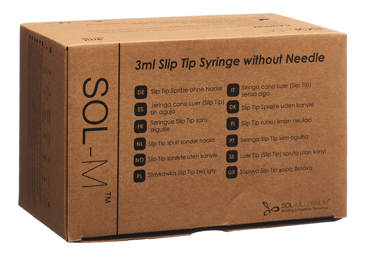 SOL-M Einwegspritze 3ml SlipTip