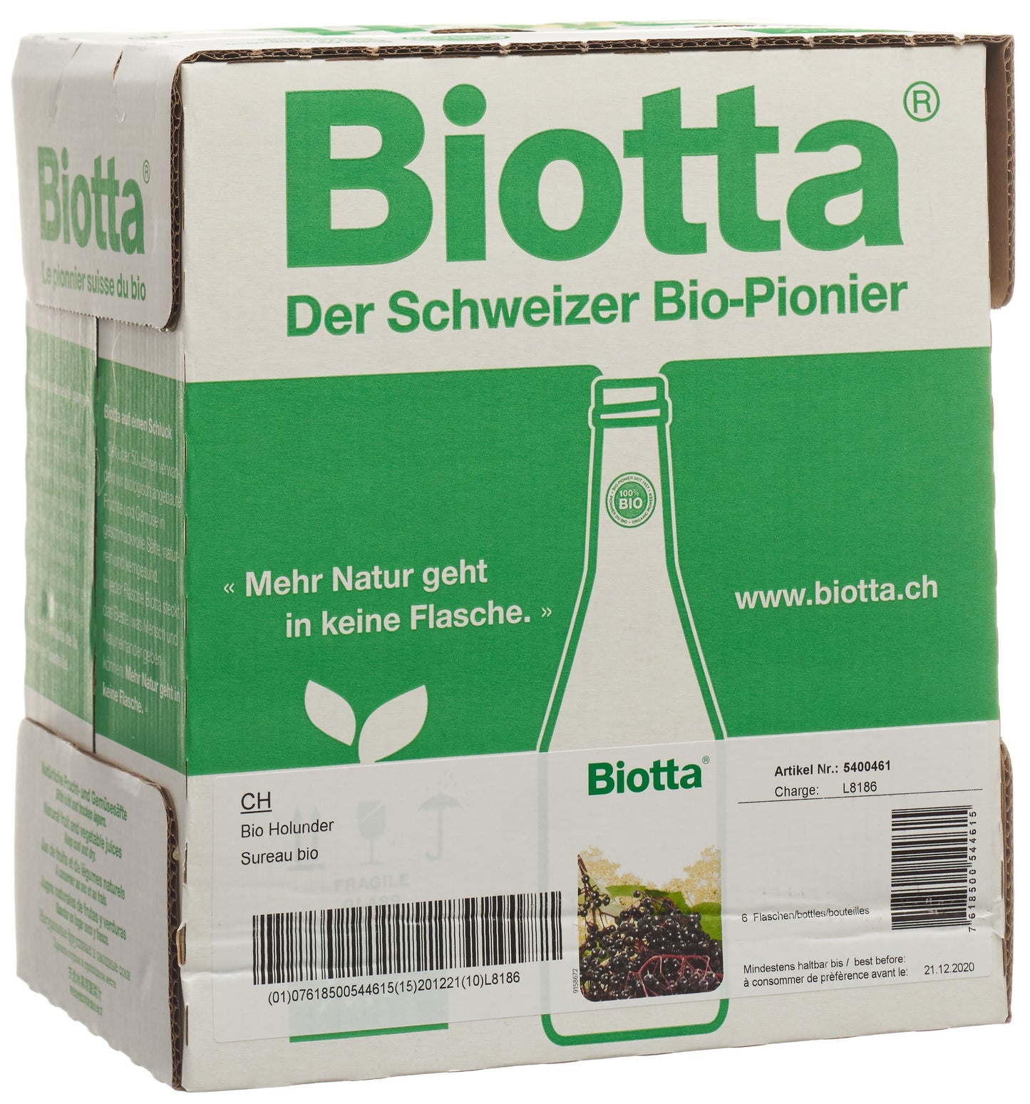 BIOTTA Holunder Bio