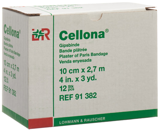 CELLONA Gipsbinden 2.75mx10cm feincremig