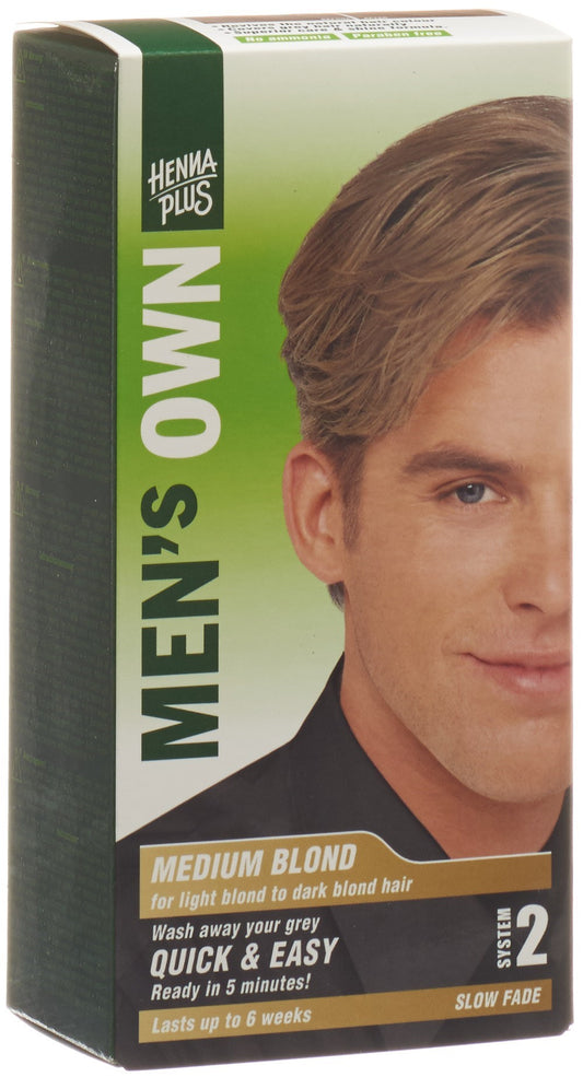 HENNA PLUS Mens Own Syst2 mittel-blond