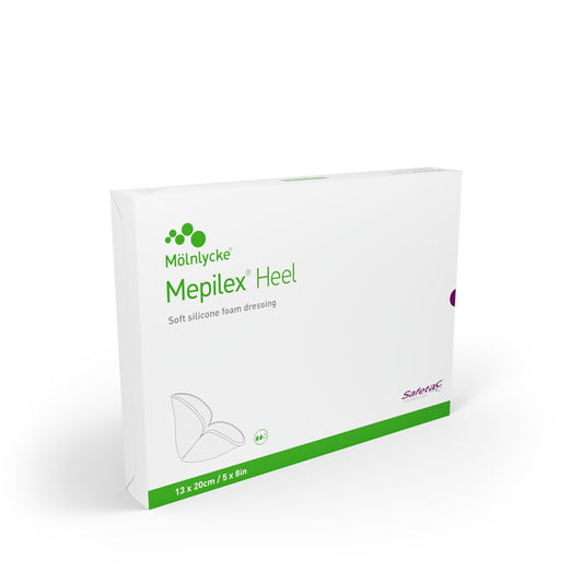 MEPILEX Heel Schaumverb 13x20cm Silikon (n)