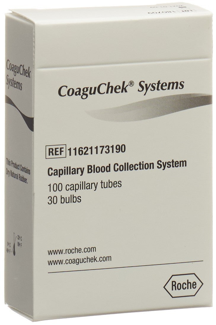 COAGUCHEK Plastik Kapillaren 50 mcl