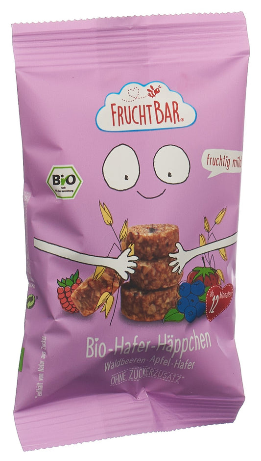 FRUCHTBAR Hafer Häppchen Bio Waldb Apf Hafer